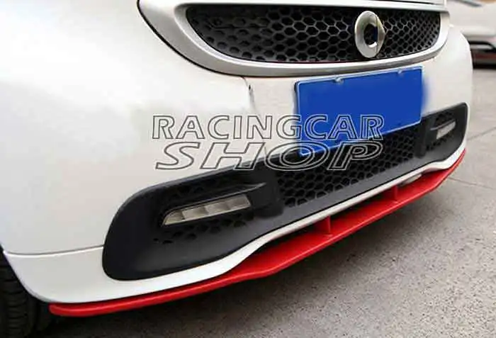 Front Bumper spoiler Protector Trim For MERCEDES BENZ Smart FORTWO A451 C451 03/2012UP
