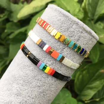 Colour Enameled ,Tenuous Colorful Tile Bead Bracelet, Handmade Enamel Bracelet Metal Bracelet Jewelry Present
Colour Enameled ,Tenuous Colorful Tile Bead Bracelet, Handmade Enamel Bracelet Metal Bracelet Jewelry Present