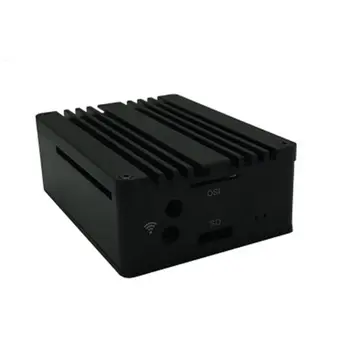 1Set Aluminum Case Metal Shell Black Enclosure for Raspberry Pi 3 Model B+/B Kit
1Set Aluminum Case Metal Shell Black Enclosure for Raspberry Pi 3 Model B+/B Kit