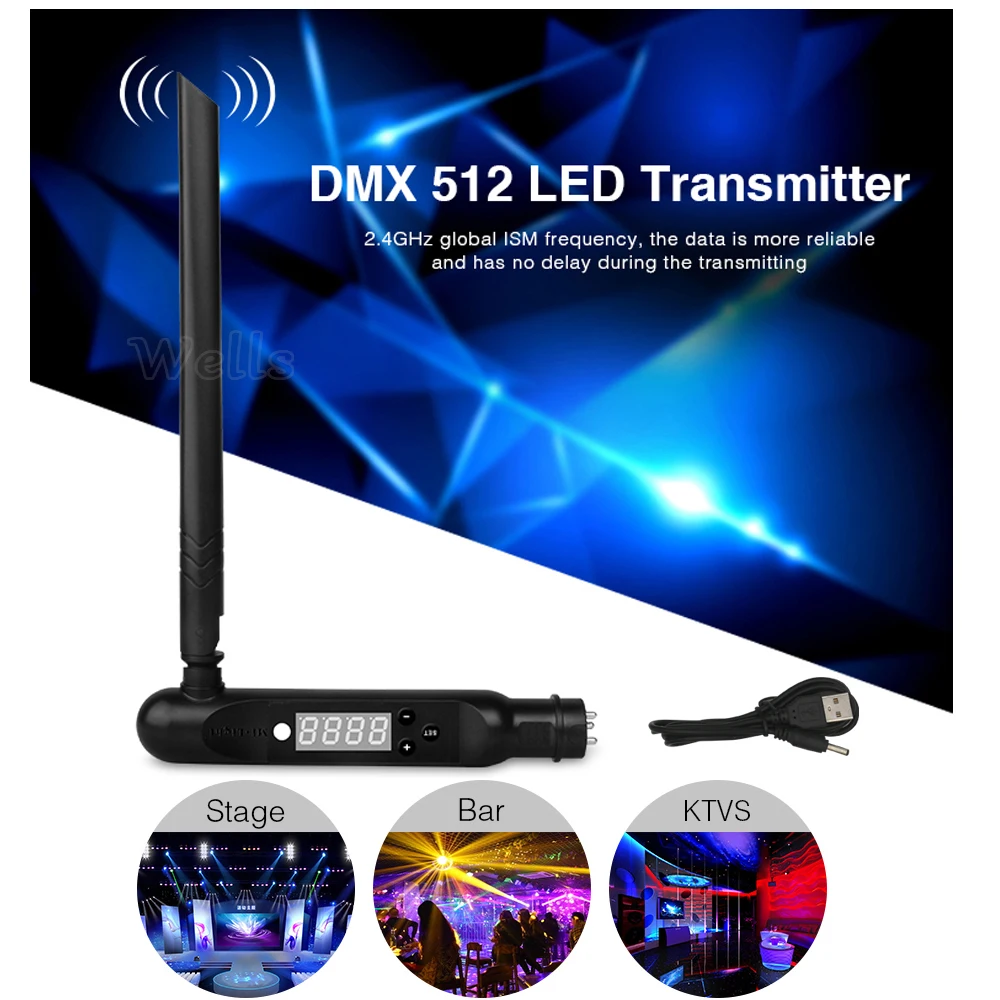 2.4G wireless ISM signal connect controller 3pin XLR transmitter DMX512 Receiver adapter for Disco LED Stage PAR Effect Lights
2.4G wireless ISM signal connect controller 3pin XLR transmitter DMX512 Receiver adapter for Disco LED Stage PAR Effect Lights