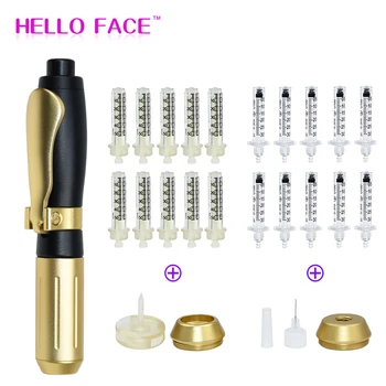 Hyaluron Pen 0.3ml&0.5ml Head Gold Hyaluronique Acid Pen Guns Needle Free Injection Moisture Beauty Salon
Hyaluron Pen 0.3ml&0.5ml Head Gold Hyaluronique Acid Pen Guns Needle Free Injection Moisture Beauty Salon