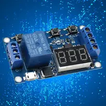 For DC 3V 24V Dual MOS LED Digital Time Delay Relay Trigger Cycles Timer Delay Switch Circuit Board Timing Control Module Boards
For DC 3V 24V Dual MOS LED Digital Time Delay Relay Trigger Cycles Timer Delay Switch Circuit Board Timing Control Module Boards