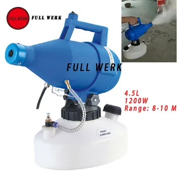 4.5L Handheld Electric Fogger ULV Sprayer Atomizer Mosquito Killer Farming Home Office Industrial Car Blue
4.5L Handheld Electric Fogger ULV Sprayer Atomizer Mosquito Killer Farming Home Office Industrial Car Blue