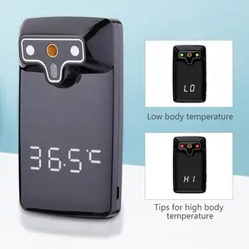 

Wall-Mounted Non-Contact Forehead Thermometer Infrared Office Mall High Precision Automatic Induction Digital Thermometer Voice