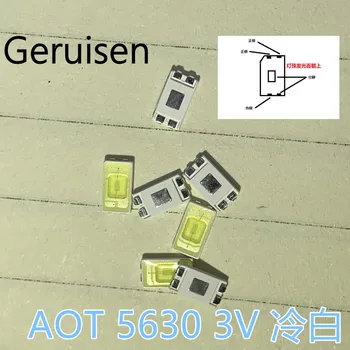 For AOT 1000PCS LED LCD Backlight TV Application Middle Power LED Backlight 0.5W 3V 5630 Cool white LCD TV Backlight PT56WA1 
For AOT 1000PCS LED LCD Backlight TV Application Middle Power LED Backlight 0.5W 3V 5630 Cool white LCD TV Backlight PT56WA1