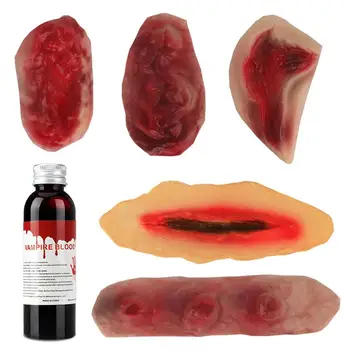 New Simulation Human Hematopoietic Props Artificial Blood Scab Horror Vampires Makeup Props For Halloween Carnival Party
New Simulation Human Hematopoietic Props Artificial Blood Scab Horror Vampires Makeup Props For Halloween Carnival Party