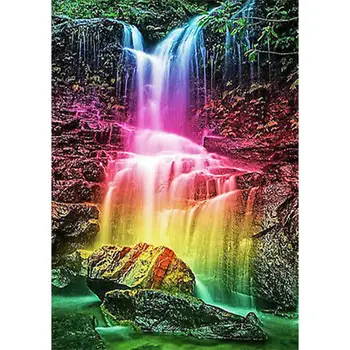 5D DIY Full Drill Diamond Painting Rainbow Waterfall Embroidery Mosaic Kit
5D DIY Full Drill Diamond Painting Rainbow Waterfall Embroidery Mosaic Kit
