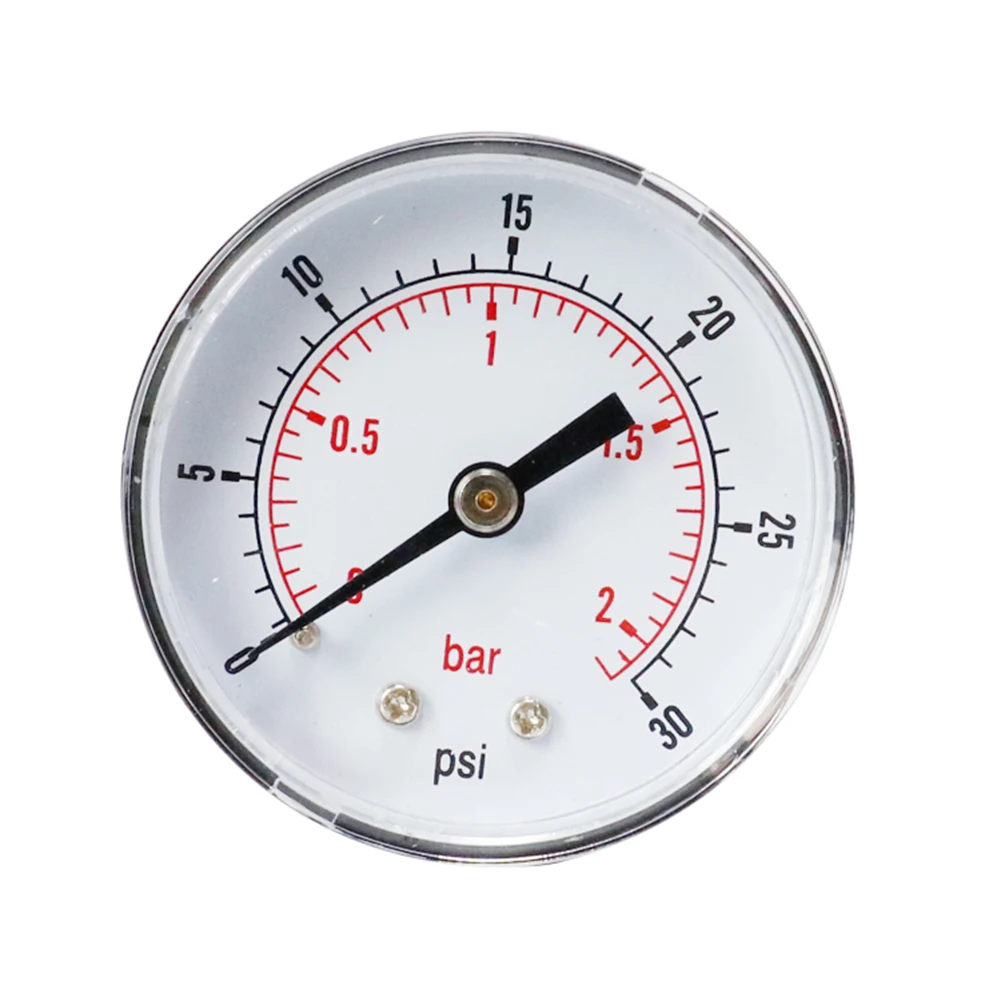 Axial Pressure Gauge Barometer Dial Pressure Gauge 1/8 BSPT for Air Water Oil Gas 0-30psi 0-2bar Professional Monden Hot O24
Axial Pressure Gauge Barometer Dial Pressure Gauge 1/8 BSPT for Air Water Oil Gas 0-30psi 0-2bar Professional Monden Hot O24