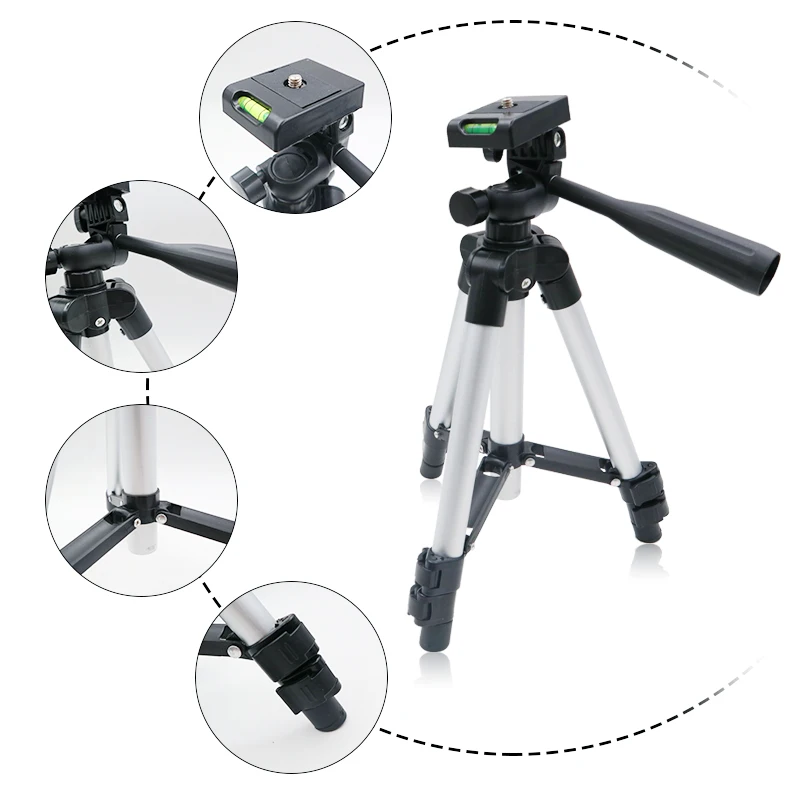 Professional Foldable Camera Tripod Holder Stand Screw 360 Degree Fluid Head Tripod Stabilizer tripod for phone
Professional Foldable Camera Tripod Holder Stand Screw 360 Degree Fluid Head Tripod Stabilizer tripod for phone