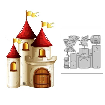 2020 New Hot Castle Metal Cutting Dies Stencils and Scrapbooking Paper For Foil 3D Die Cut Card Making Crafts Supplies No Stamp 
2020 New Hot Castle Metal Cutting Dies Stencils and Scrapbooking Paper For Foil 3D Die Cut Card Making Crafts Supplies No Stamp