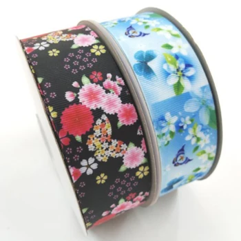 5yards/lot 1-1/2" Japanese Zephyr Floral Printed Grosgrain Stain Ribbon for DIY Crafts Hair Accessories Bouquet Wrapping Ribbons
5yards/lot 1-1/2" Japanese Zephyr Floral Printed Grosgrain Stain Ribbon for DIY Crafts Hair Accessories Bouquet Wrapping Ribbons