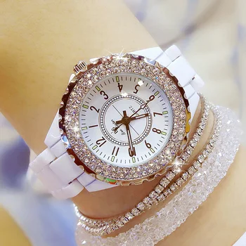 Women Watch 2020 New Fashion White Women Ceramic Quartz Watch Luxury Crystal Diamond Ladies Dress Wrist Watches Waterproof Clock 
Women Watch 2020 New Fashion White Women Ceramic Quartz Watch Luxury Crystal Diamond Ladies Dress Wrist Watches Waterproof Clock