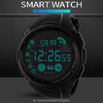 New Smart Electronic Watch Smart Creative Fashion Sports Watch for Android and IOS Bluetooth Pedometer Remote Camera Smartwatch
New Smart Electronic Watch Smart Creative Fashion Sports Watch for Android and IOS Bluetooth Pedometer Remote Camera Smartwatch
