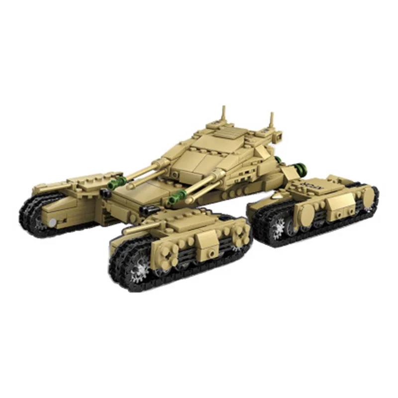 Assembled Toys Military Series Iron-Blood Mammoth Tank Team Assembled Model Educating Children legoinglys Building-block Toys
Assembled Toys Military Series Iron-Blood Mammoth Tank Team Assembled Model Educating Children legoinglys Building-block Toys