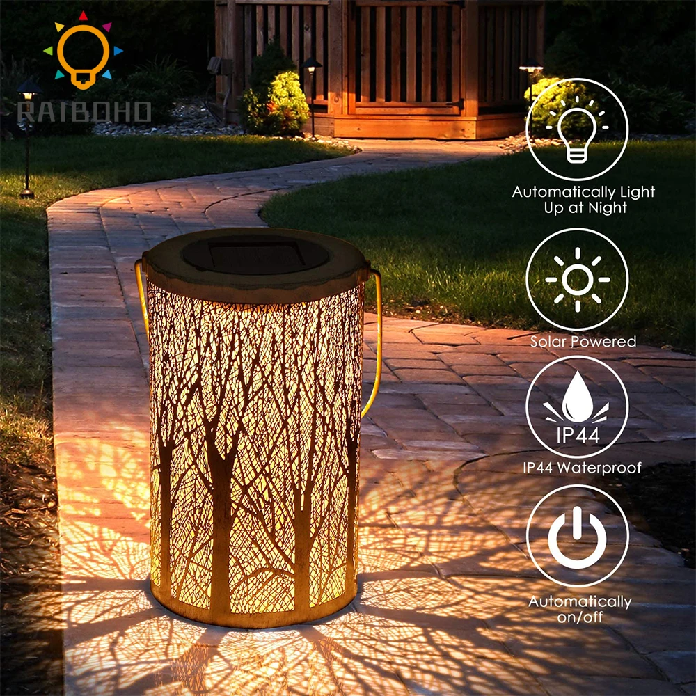 Solar Iron lantern Outdoor Waterproof LED Solar Hanging Light Decorative Solar Lamp for Garden patio path yard lawn.
Solar Iron lantern Outdoor Waterproof LED Solar Hanging Light Decorative Solar Lamp for Garden patio path yard lawn.