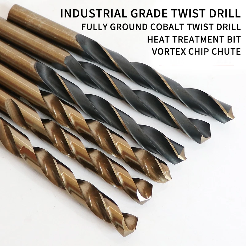 1.5-8.5mm Twist drill bit Woodworking HSS Coated Titanium Coated Twist Drill Bit Set For Wood Copper Metal Tool
1.5-8.5mm Twist drill bit Woodworking HSS Coated Titanium Coated Twist Drill Bit Set For Wood Copper Metal Tool