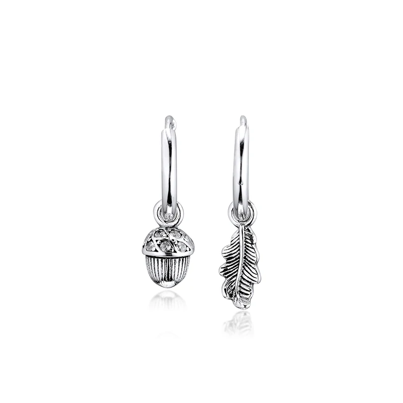 100% Solid 925 Sterling Silver Earring Hoop Earrings Acorn & Leaf Earrings for Women Party Gift CKK DIY Jewelry Wholesale
100% Solid 925 Sterling Silver Earring Hoop Earrings Acorn & Leaf Earrings for Women Party Gift CKK DIY Jewelry Wholesale
