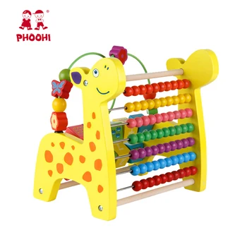 Creative Wooden Toy Multi-function Counting Beads Fruit Kids Math Montessori Educational Toys for Children Colorful
Creative Wooden Toy Multi-function Counting Beads Fruit Kids Math Montessori Educational Toys for Children Colorful