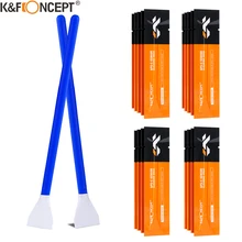 K&F Concept 20pcs 16mm APS-C and Full Frame Sensor CCD/CMOS Cleaning Swab DSLR or SLR Digital Camera Cleaning kit K&F Concept 20pcs 16mm APS-C and Full Frame Sensor CCD/CMOS Cleaning Swab DSLR or SLR Digital Camera Cleaning kit