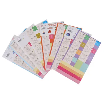 115*210mm 1Set 2020 Calendar Sticker Notebook Index Label Schedule Diary Planner Scheduler Stationery Stickers DIY Decor
115*210mm 1Set 2020 Calendar Sticker Notebook Index Label Schedule Diary Planner Scheduler Stationery Stickers DIY Decor