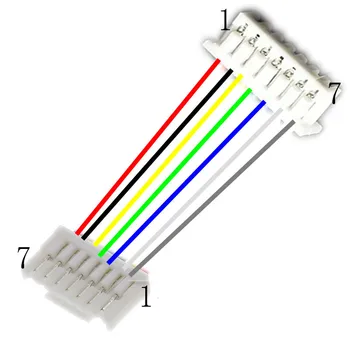 Customization 10 SETS 7 Pin JST GH jst Series 1.25 Female reverse wired Double Connector with Wire 200MM 28 AWG GH1.25 1.25MM
Customization 10 SETS 7 Pin JST GH jst Series 1.25 Female reverse wired Double Connector with Wire 200MM 28 AWG GH1.25 1.25MM