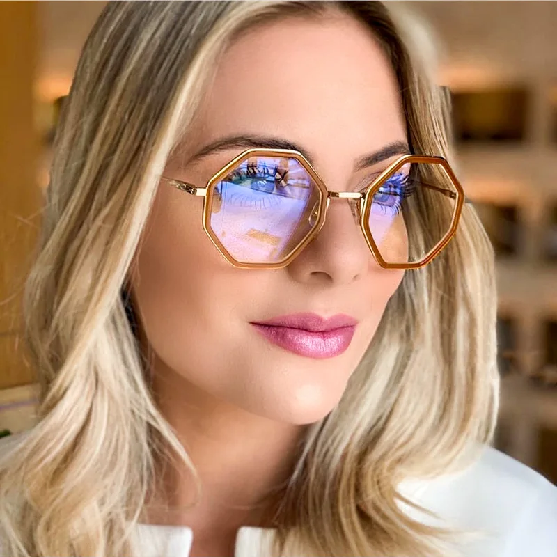 LONSY Vintage Reading Glasses Frame Women Brand Irregular Myopia Frames Spectacles Frames Ladies Transparent Optical Eye Glasses
LONSY Vintage Reading Glasses Frame Women Brand Irregular Myopia Frames Spectacles Frames Ladies Transparent Optical Eye Glasses