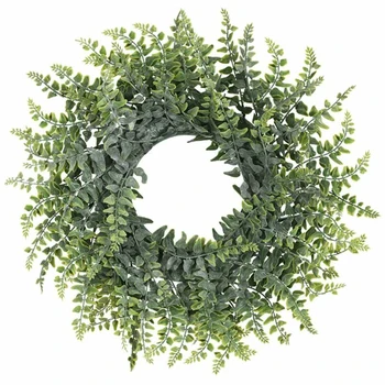 Bedrooms Artificial Offices Wreath Decor 14 Inch Green Leaf Round Wreath
Bedrooms Artificial Offices Wreath Decor 14 Inch Green Leaf Round Wreath