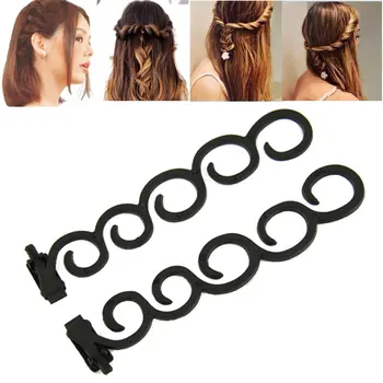 2Pcs Women Waterfall Twist Roller French Braid Twist Back Hair Styling Tool Clip New
2Pcs Women Waterfall Twist Roller French Braid Twist Back Hair Styling Tool Clip New