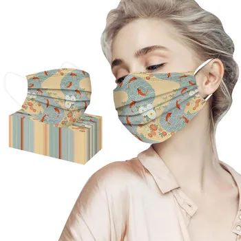 Fast Delivery 50pc Adult Fashion Print Disposable Mask Protection Three Layer Breathable Mask Breathable Face Mask Mascarilla
Fast Delivery 50pc Adult Fashion Print Disposable Mask Protection Three Layer Breathable Mask Breathable Face Mask Mascarilla