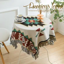 Boho Cotton Line Round Tablecloths Dining Coffee Outdoor Table Kitchen Decor Festive Wedding New Year Holiday Elegant Christmas
Boho Cotton Line Round Tablecloths Dining Coffee Outdoor Table Kitchen Decor Festive Wedding New Year Holiday Elegant Christmas