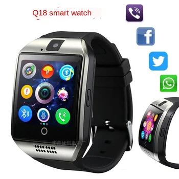 Q18 Smart Watch Bluetooth Wearable Card Instert Watch Sports Step Sleep Health Monitoring Gifts for Children and the Elderly
Q18 Smart Watch Bluetooth Wearable Card Instert Watch Sports Step Sleep Health Monitoring Gifts for Children and the Elderly