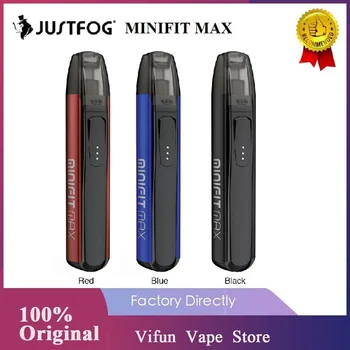 Original JUSTFOG Minifit Max Pod Vape Kit with 650mAh Battery &1.5ml Minifit Cartrdige Pod E-cig vape kit vs q16 pro Vaporizer
Original JUSTFOG Minifit Max Pod Vape Kit with 650mAh Battery &1.5ml Minifit Cartrdige Pod E-cig vape kit vs q16 pro Vaporizer