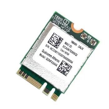 QCNFA344A 5G dual-band Gigabit 802.11AC built-in wireless network card 4.1 Bluetooth NGFF
QCNFA344A 5G dual-band Gigabit 802.11AC built-in wireless network card 4.1 Bluetooth NGFF