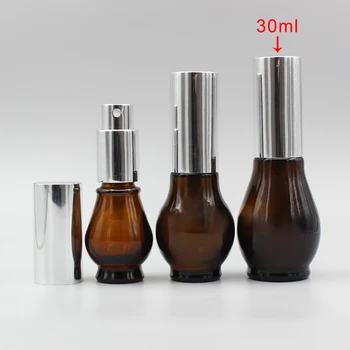 30ml Amber Single Gourd Perfume Spray Glass Bottles With Gold/Silver Pump
30ml Amber Single Gourd Perfume Spray Glass Bottles With Gold/Silver Pump