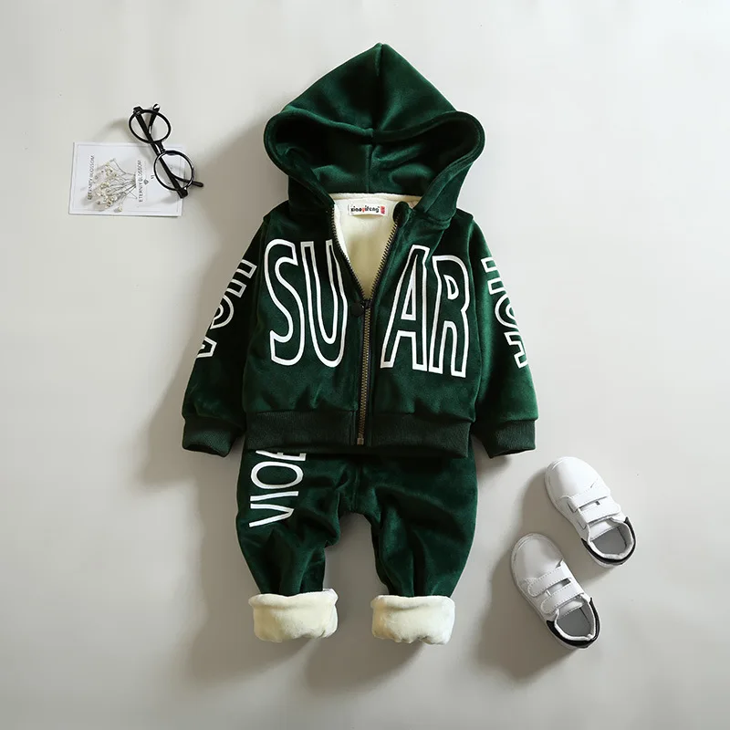 Childrenswear BOY'S Suit 2019 New Style 2 Male Baby Fall And Winter Clothes 1-3 a Year of Age Two-Piece Set Children Brushed And
Childrenswear BOY'S Suit 2019 New Style 2 Male Baby Fall And Winter Clothes 1-3 a Year of Age Two-Piece Set Children Brushed And