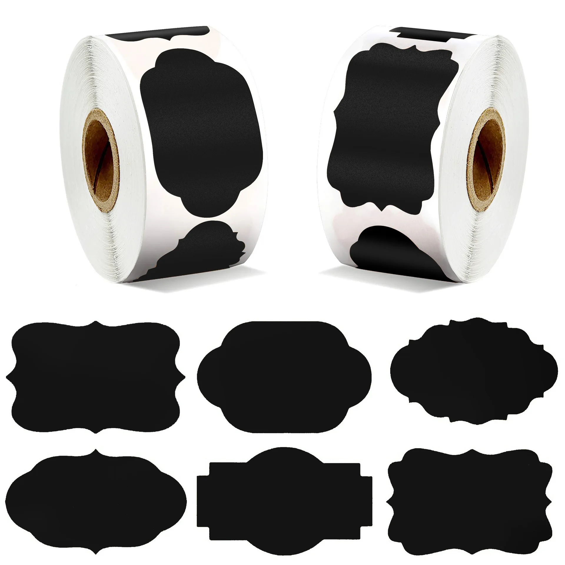 300pcs/roll Blank Black Erasable Blackboard Sticker Kraft Craft Kitchen Jars Organizer Labels Chalkboard Chalk Board Sticker
300pcs/roll Blank Black Erasable Blackboard Sticker Kraft Craft Kitchen Jars Organizer Labels Chalkboard Chalk Board Sticker