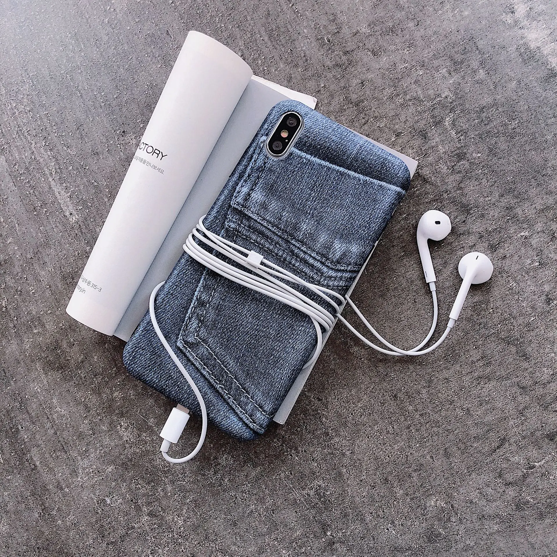 3D Jeans Print Phone Case Cover for IPhone 6 6s Plus 7 7Plus 8 8Plus X XR XS Max Phone Case Jeans Texture Soft Coque Fundas
3D Jeans Print Phone Case Cover for IPhone 6 6s Plus 7 7Plus 8 8Plus X XR XS Max Phone Case Jeans Texture Soft Coque Fundas