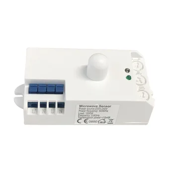360 degree Ceiling Mounted Adjustable Microwave Motion Sensor Switch Doppler Radar Module for Lighting 220V -240v 360 Degree
360 degree Ceiling Mounted Adjustable Microwave Motion Sensor Switch Doppler Radar Module for Lighting 220V -240v 360 Degree