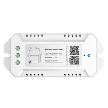 FFYY-Smart Wifi Switch Monitoring Temperature Humidity Remote Switch Module Home Automation Kit Works With Alexa Google-Home
FFYY-Smart Wifi Switch Monitoring Temperature Humidity Remote Switch Module Home Automation Kit Works With Alexa Google-Home