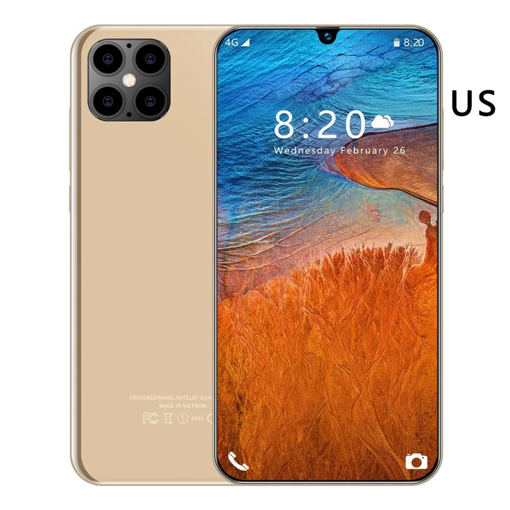 6.26 Inch Screen IP12 Smart Phone 1GB RAM + 8GB ROM 4 Cores Dual Cards Face Lock Waterdrop Screen Smartphones IP12
6.26 Inch Screen IP12 Smart Phone 1GB RAM + 8GB ROM 4 Cores Dual Cards Face Lock Waterdrop Screen Smartphones IP12