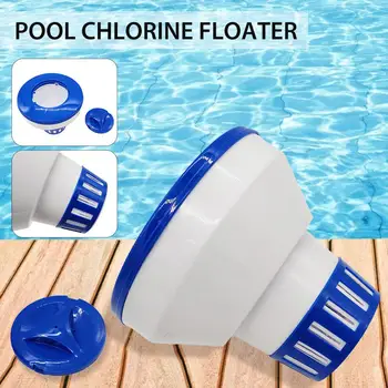 Floating Chemical Chlorine Dispenser Swimming Pool Automatic Disinfection Applicator Pump Floating Water Pool Spa Accessorie
Floating Chemical Chlorine Dispenser Swimming Pool Automatic Disinfection Applicator Pump Floating Water Pool Spa Accessorie