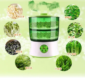 Fully Automatic Double Layer Bean Sprouting Machine 110v/European Rules 220v Bean Sprouting Machine Students Bean Sprouting Mach
Fully Automatic Double Layer Bean Sprouting Machine 110v/European Rules 220v Bean Sprouting Machine Students Bean Sprouting Mach