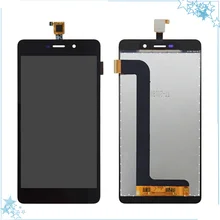 Ensemble écran tactile LCD de remplacement, 5.5 pouces, noir, pour Wiko pulpe saab 4G, testé=