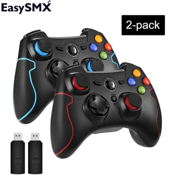 EasySMX 2pcs ESM-9013 Wireless Gamepad Joystick Game Controller with Vibration Joystick For PC PS3 Android TV Box Phone Gamers
EasySMX 2pcs ESM-9013 Wireless Gamepad Joystick Game Controller with Vibration Joystick For PC PS3 Android TV Box Phone Gamers