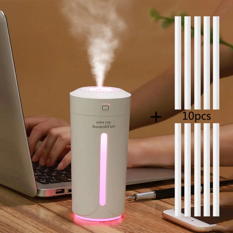 230ml Air Humidifier Essential Oil Diffuser Fogger Office USB Mute With 7 color lights Car Humidifier Aroma Diffuser
230ml Air Humidifier Essential Oil Diffuser Fogger Office USB Mute With 7 color lights Car Humidifier Aroma Diffuser