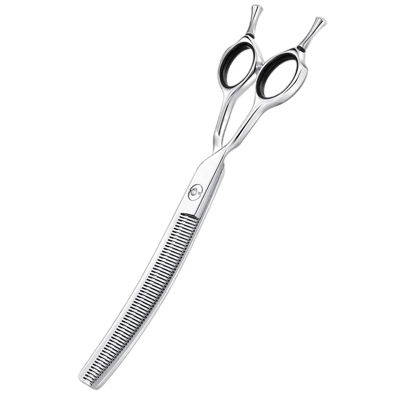 7 Inch Japanese Stainless Steel 440c Salon Pet Hairdressing Hair Cutting Double Handed UP Curved Shears Dog Grooming Scissors
7 Inch Japanese Stainless Steel 440c Salon Pet Hairdressing Hair Cutting Double Handed UP Curved Shears Dog Grooming Scissors