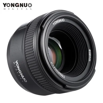 

YONGNUO YN50mm F1.8 Large Aperture AFAuto Focus Lens FX DX Full Frame Lens for Nikon D3300 D5100 D5200 D5300 DSLR Camera Lens