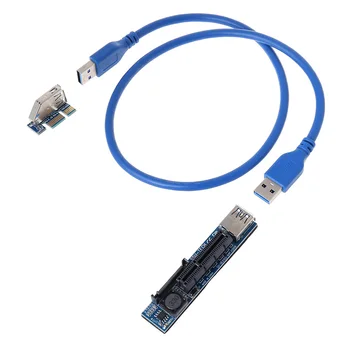 Add On Card PCI Express USB 3.0 Adapter Raiser Extender PCIE Riser Card USB 3.0 PCI-E SATA PCI E Riser PCI Express X1 to X4 Slot
Add On Card PCI Express USB 3.0 Adapter Raiser Extender PCIE Riser Card USB 3.0 PCI-E SATA PCI E Riser PCI Express X1 to X4 Slot