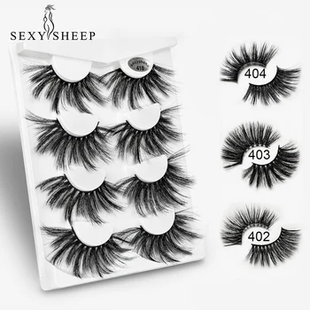 4 Pairs 25mm 3D Mink Eyelashes 3D Mink Lashes Thick HandMade Full Strip Lashes Volume Soft Mink Lashes False Eyelashes Extension 
4 Pairs 25mm 3D Mink Eyelashes 3D Mink Lashes Thick HandMade Full Strip Lashes Volume Soft Mink Lashes False Eyelashes Extension