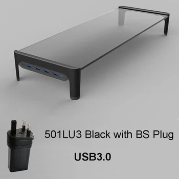 Aluminum Alloy Monitor Stand Space Bar Dock Desk Riser with 4 USB Ports for iMac MacBook Computer Laptop Below 20 Inch
Aluminum Alloy Monitor Stand Space Bar Dock Desk Riser with 4 USB Ports for iMac MacBook Computer Laptop Below 20 Inch